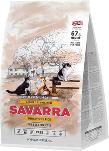Что входит в состав кошачьих кормов Savarra Есть ли специальные рецептуры для животных с особыми потребностями Сравнение кормов Savarra с другими марками