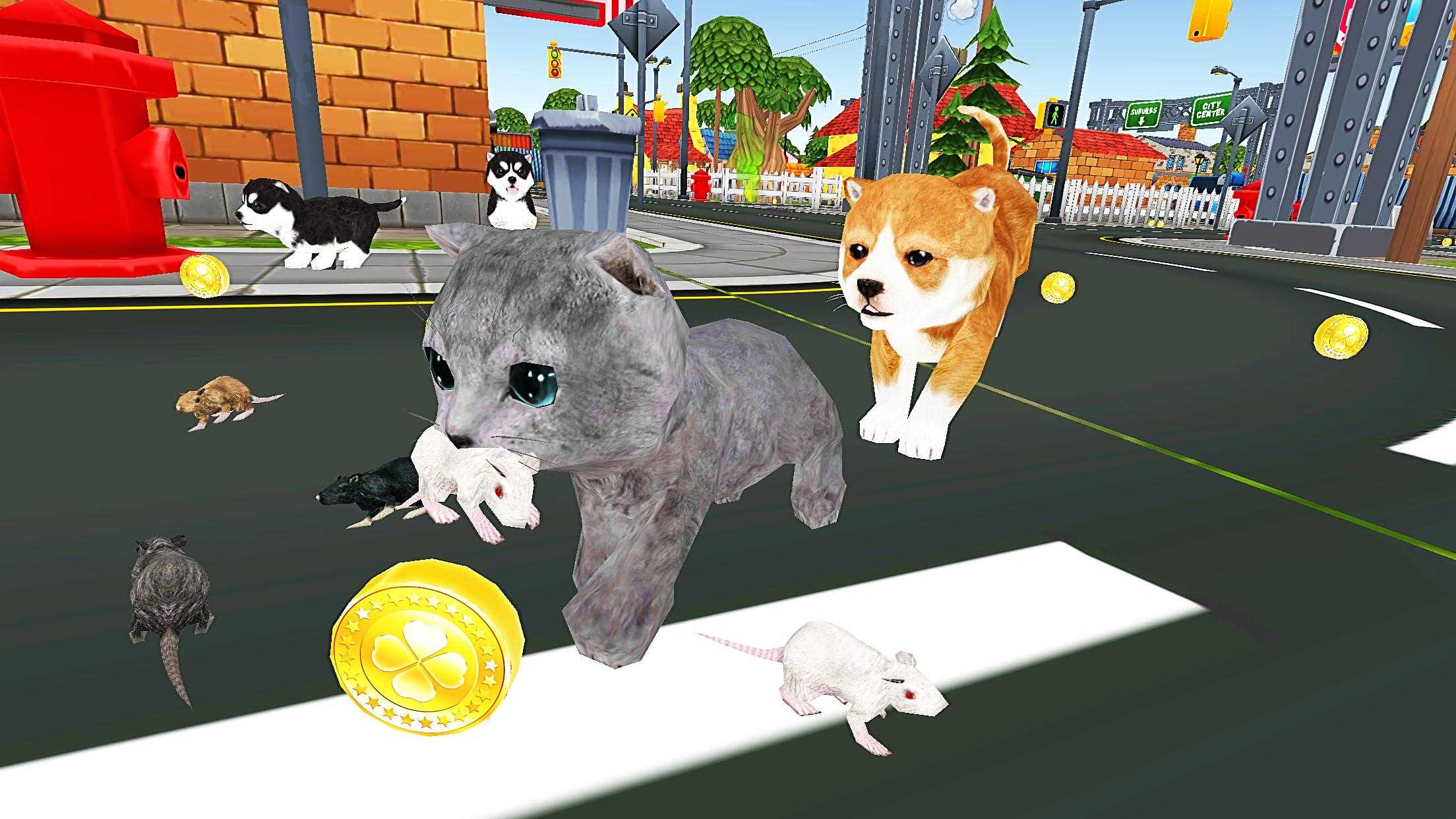 Игры кошки - играть онлайн бесплатно