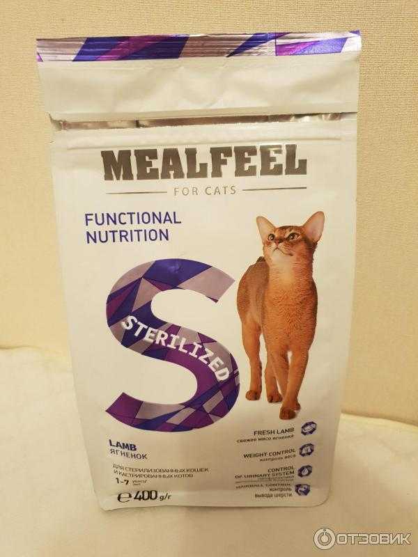 Mealfeel корм для кошек: состав, отзывы ветеринаров и владельцев